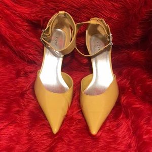 Mustard Low Heel